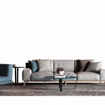 北欧布艺沙发