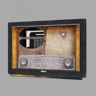 工业老式LOFT收音机