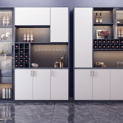 现代酒柜