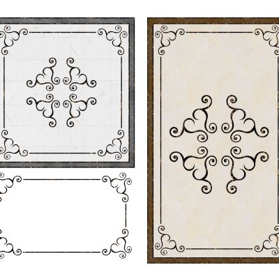 欧式大理石拼花瓷砖