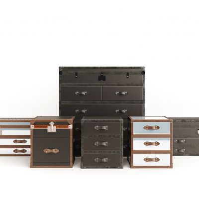 美式工业风LOFT收纳箱