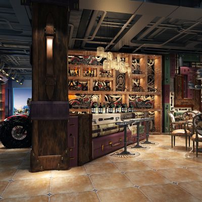 工业风LOFT酒吧