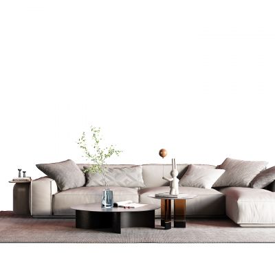 现代布艺沙发 转角沙发