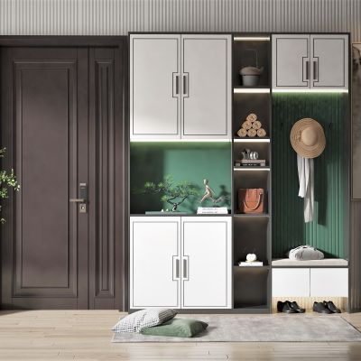 新中式风格鞋柜