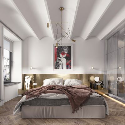 现代卧室