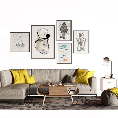 北欧布艺沙发 转角沙发