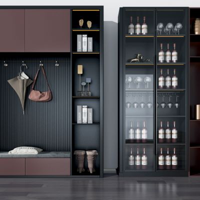 现代酒柜