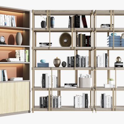 现代简约装饰架