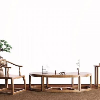 中式圈椅 扶手椅