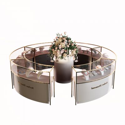 现代商展柜台 首饰 珠宝