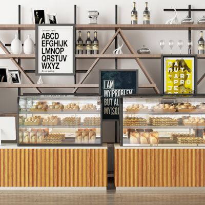 现代面包保鲜柜