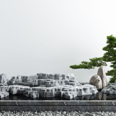 新中式庭院景观