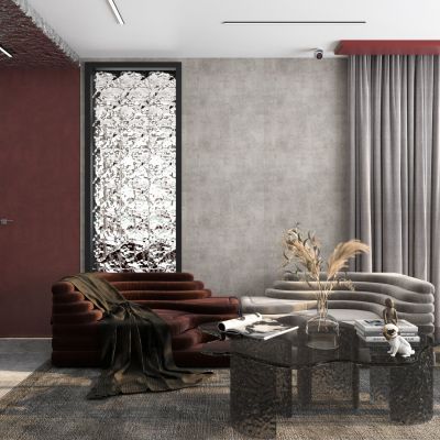 混搭侘寂风客餐厅