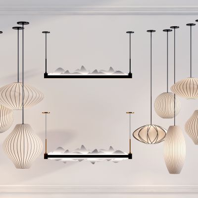新中式禅意吊灯