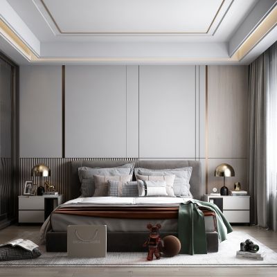 现代卧室