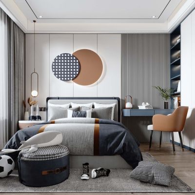现代卧室