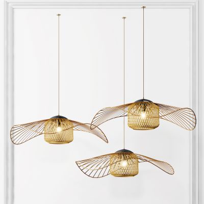 东南亚藤编镂空吊灯