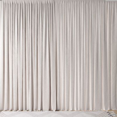 北欧窗帘 纱帘 花瓶 地毯