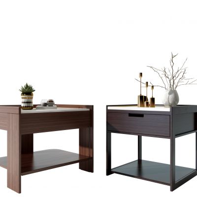 现代简易床头柜