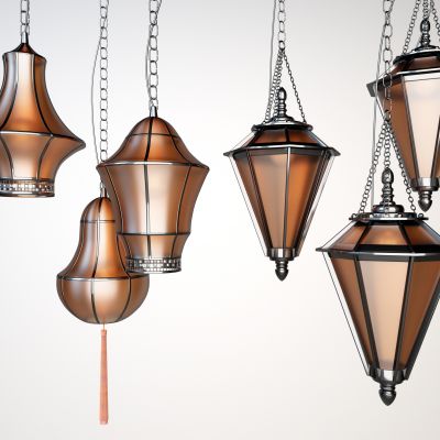 东南亚灯笼吊灯