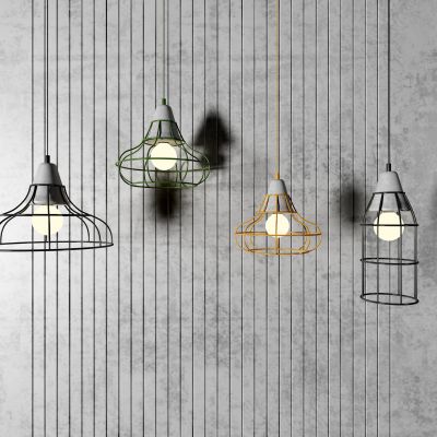 工业风铁艺吊灯