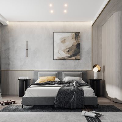 现代卧室