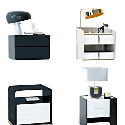 现代简约床头柜组合