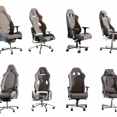 现代皮革办公椅