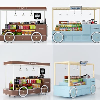 现代售卖车移动摊位