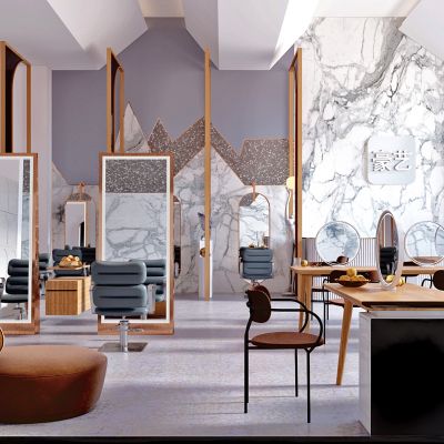 北欧轻奢美发店