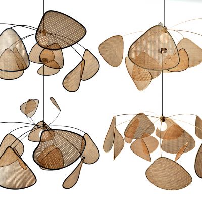 东南亚藤编吊灯