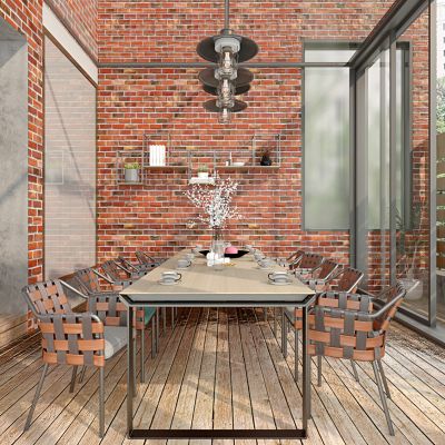 工业风阳光房餐厅