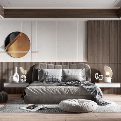 现代卧室