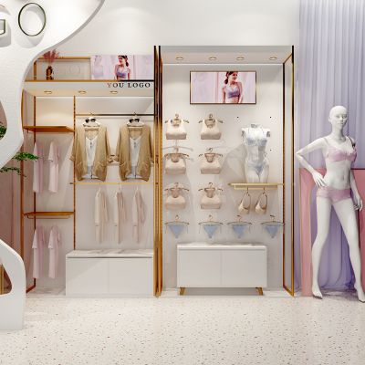 现代女士内衣展柜