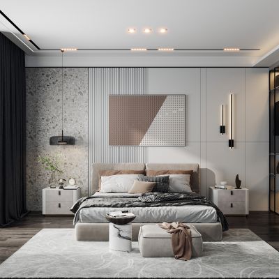 现代卧室