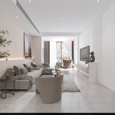 现代极简客餐厅