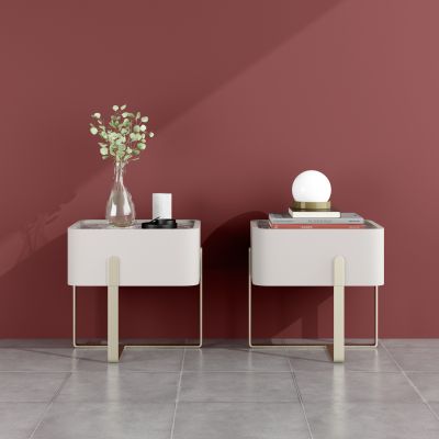 现代轻奢床头柜