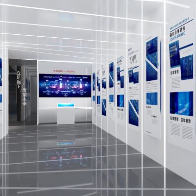现代科技展厅 时光走廊