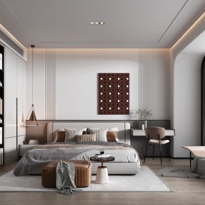 现代卧室