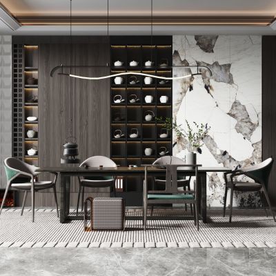 新中式风格书房