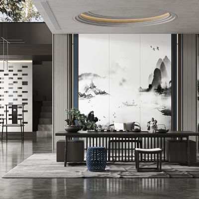 新中式风格茶室