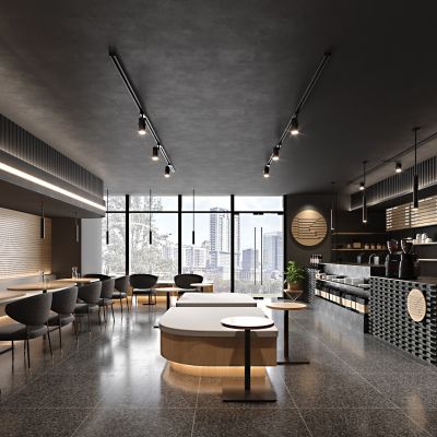 工業(yè)風(fēng)咖啡廳