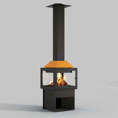 西班牙Traforart进口悬挂真火燃木壁炉4号ariadna 埃利埃纳   中央款2020版