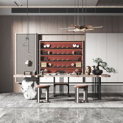 新中式风格茶室