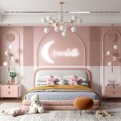 现代轻奢女儿房