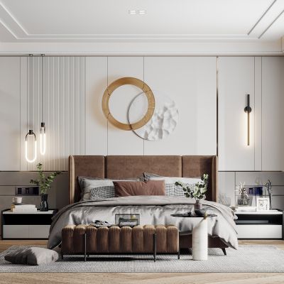 现代卧室