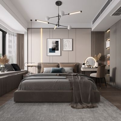 现代家居卧室