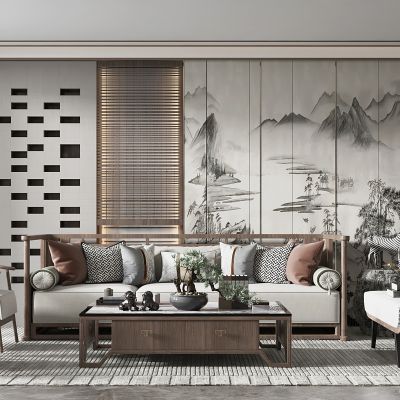 新中式风格客厅