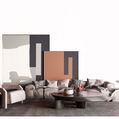 现代布艺沙发 转角沙发