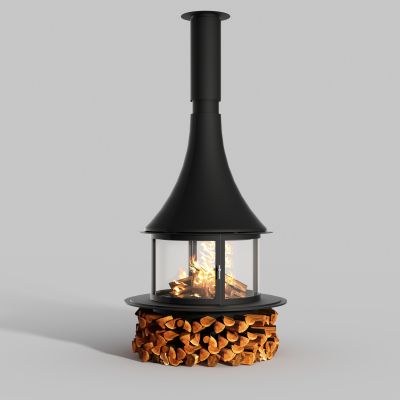 西班牙Traforart进口悬挂真火燃木壁炉24号lorena 罗瑞那   中央款2020版